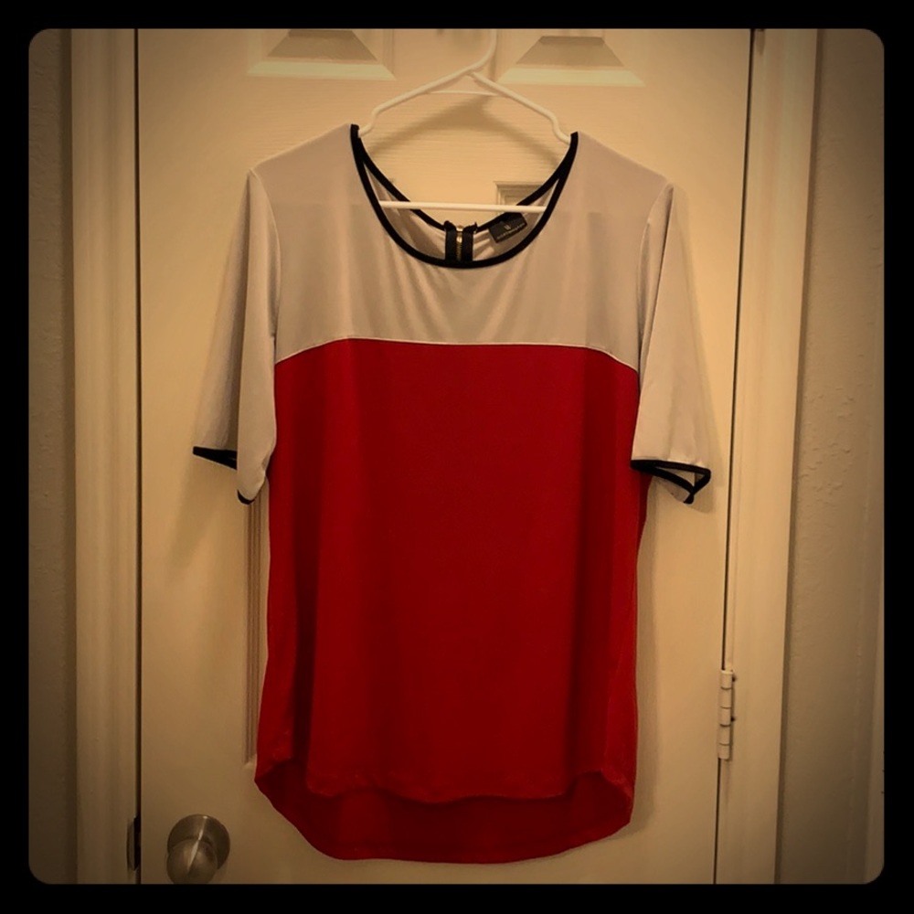 Color Block Blouse